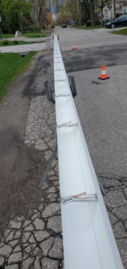 eavestrough extrusion