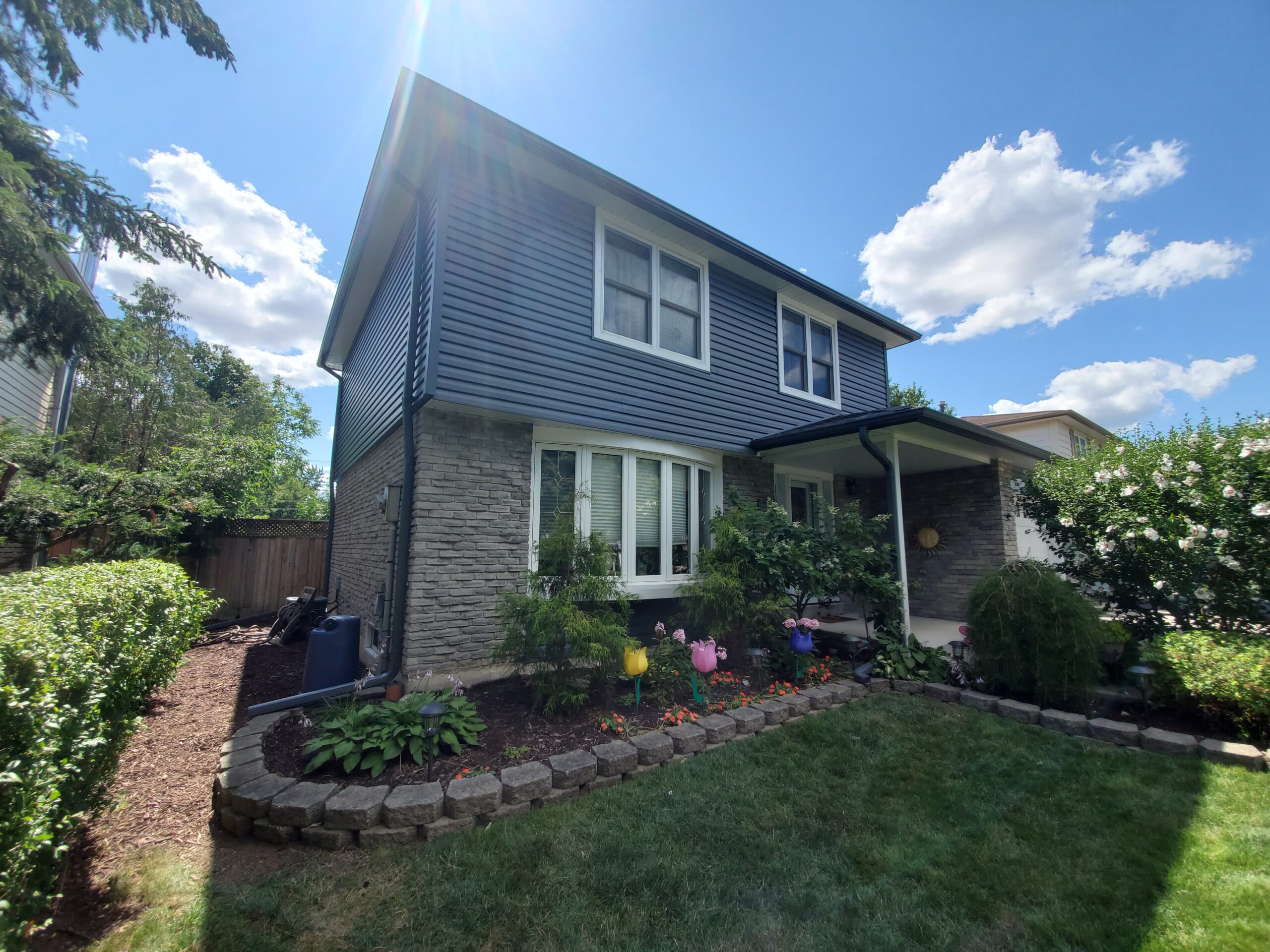 Siding installation and exterior replacement project by Century Aluminum